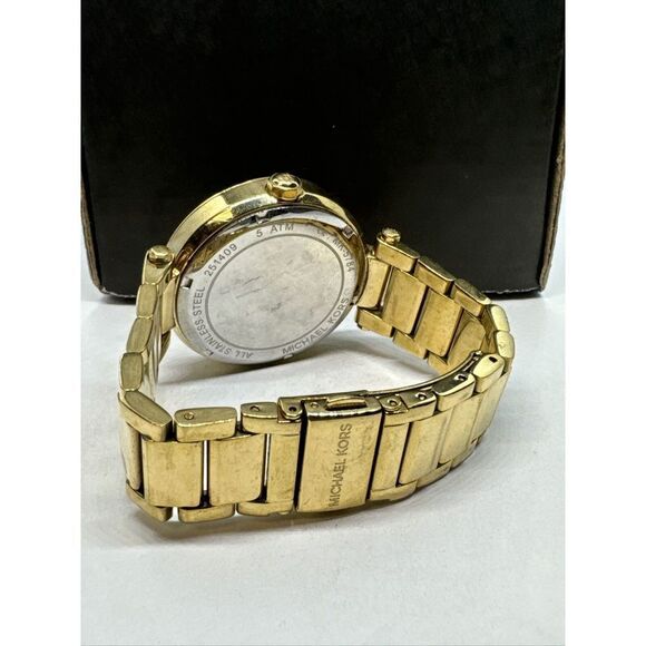 Michael Kors Parker MK5784 Women\'s Gold Stainless Steel Analog Dial Watch JNA217 main image 5
